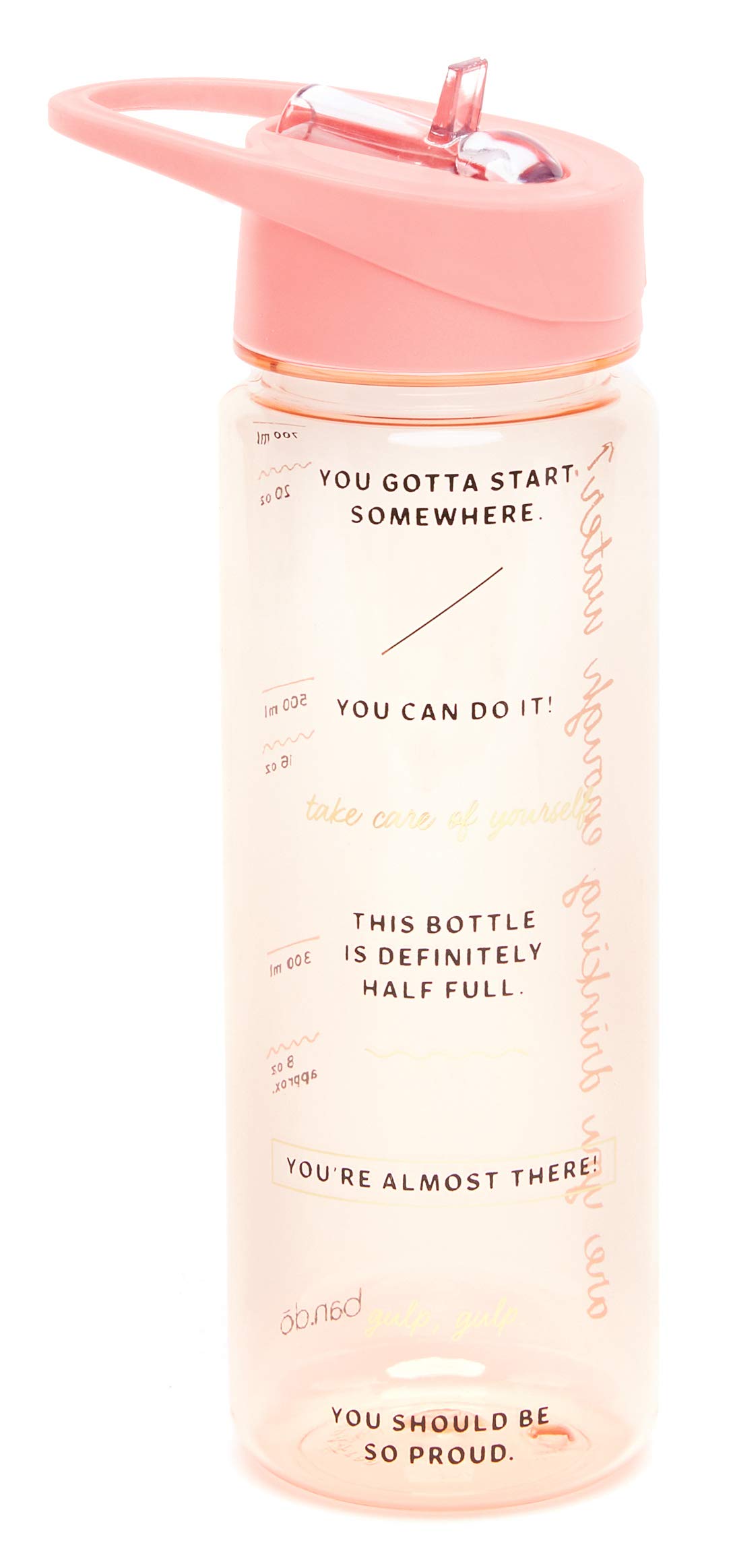 Bando Women's Work It Out Water Bottle with Straw