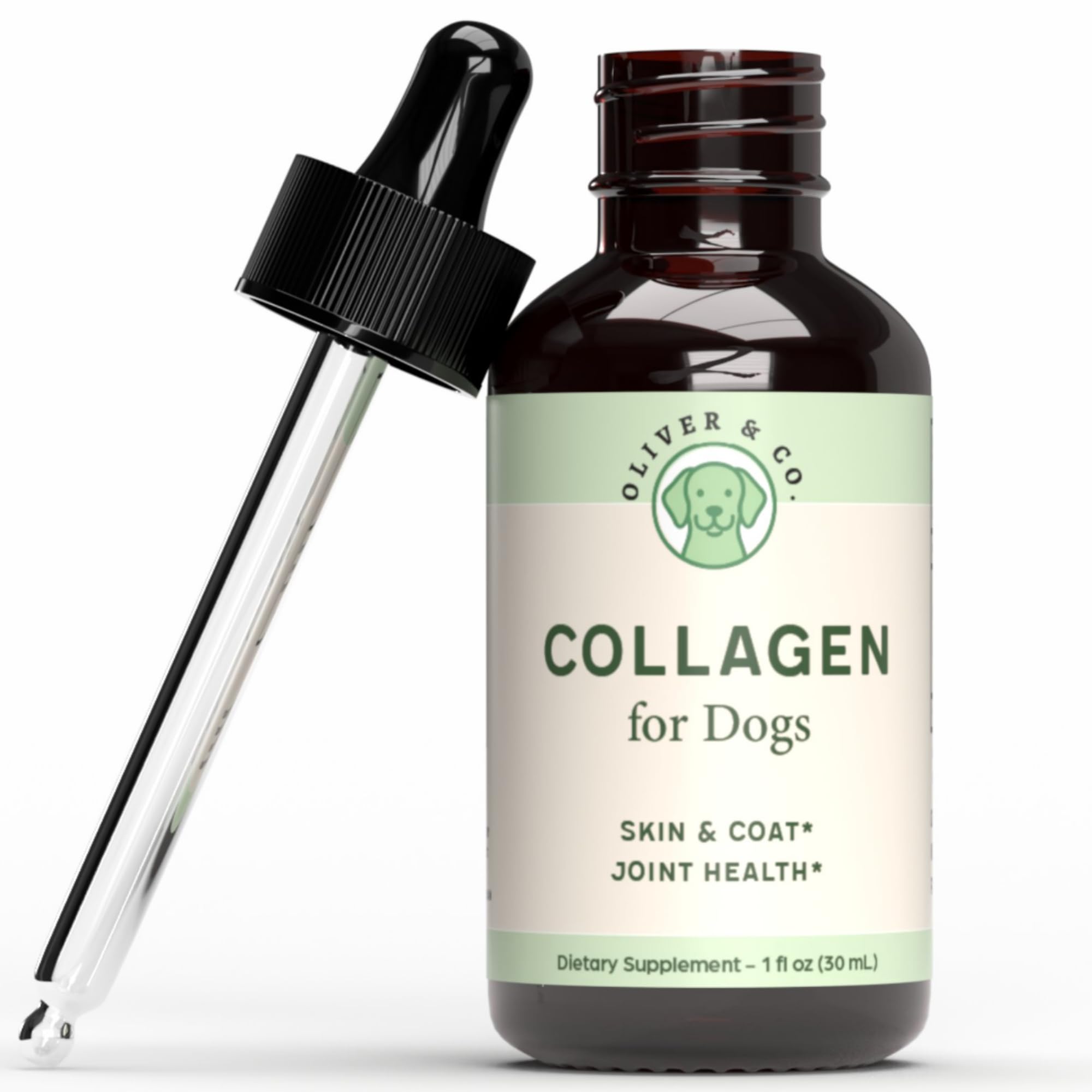 Collagen for Dogs - Dog Collagen - Supports Joint Health, Skin & Coat Health, & Much More - May Help Reduce Redness & Itching - Itch Relief for Dogs - Dog Skin and Coat Supplement - 1 fl oz