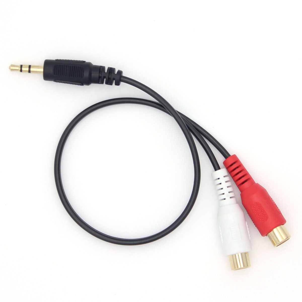 Amazon.co.jp: RCAステレオオーディオビデオオスAUXケーブルへの3.5 mm