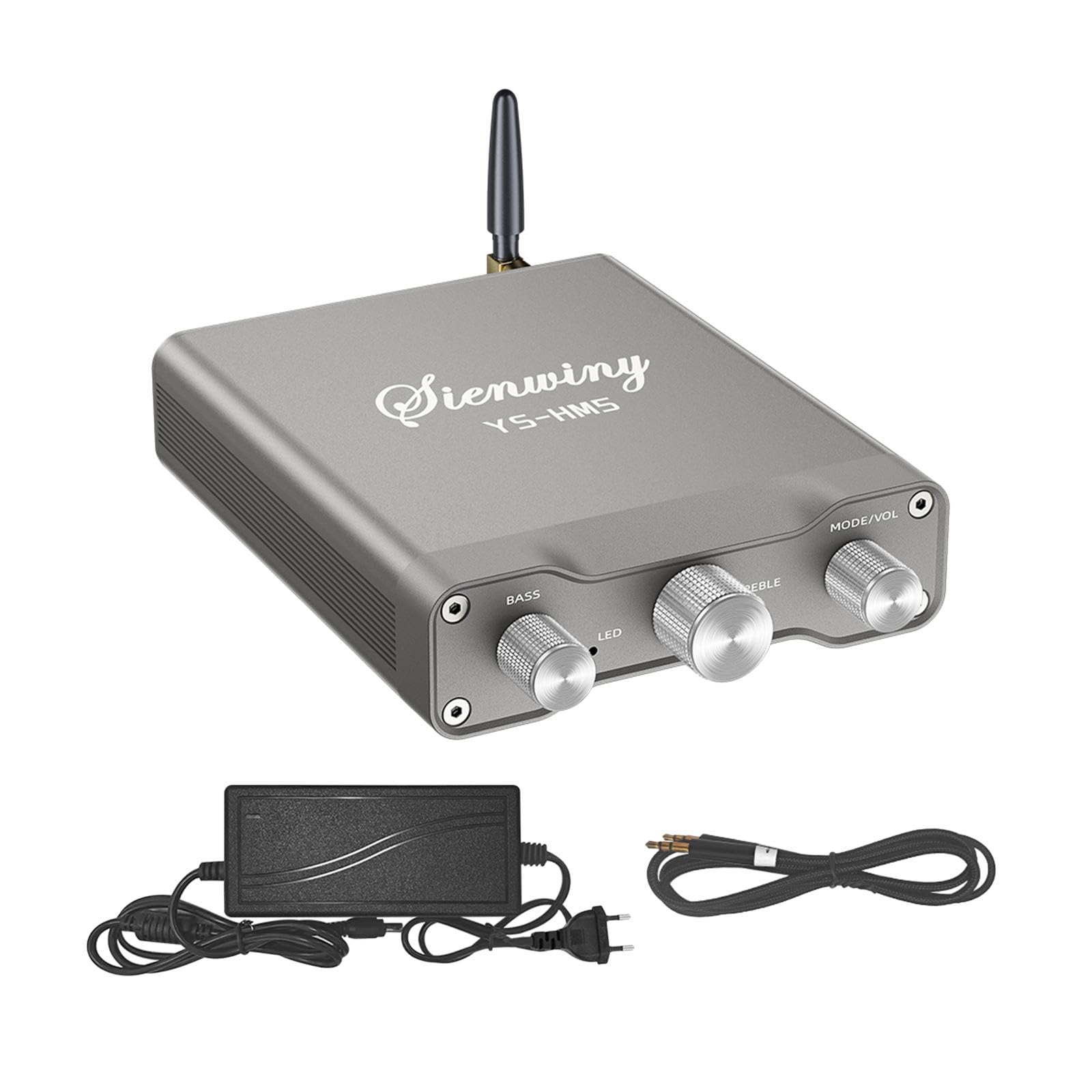 predolo Scheda Amplificatore Digitale 220W+220W per configurazioni Audio, modulo Amplificatore Audio ad Alta Potenza, affidabile, Compatto, Protezione