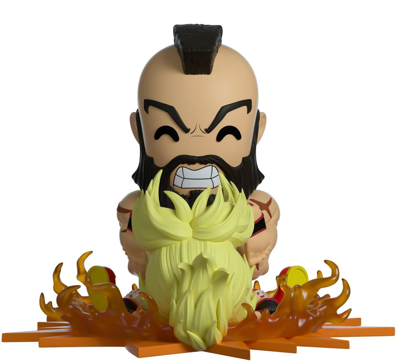 Youtooz Boneco de vinil Zangief de 12,7 cm, boneco colecionável de