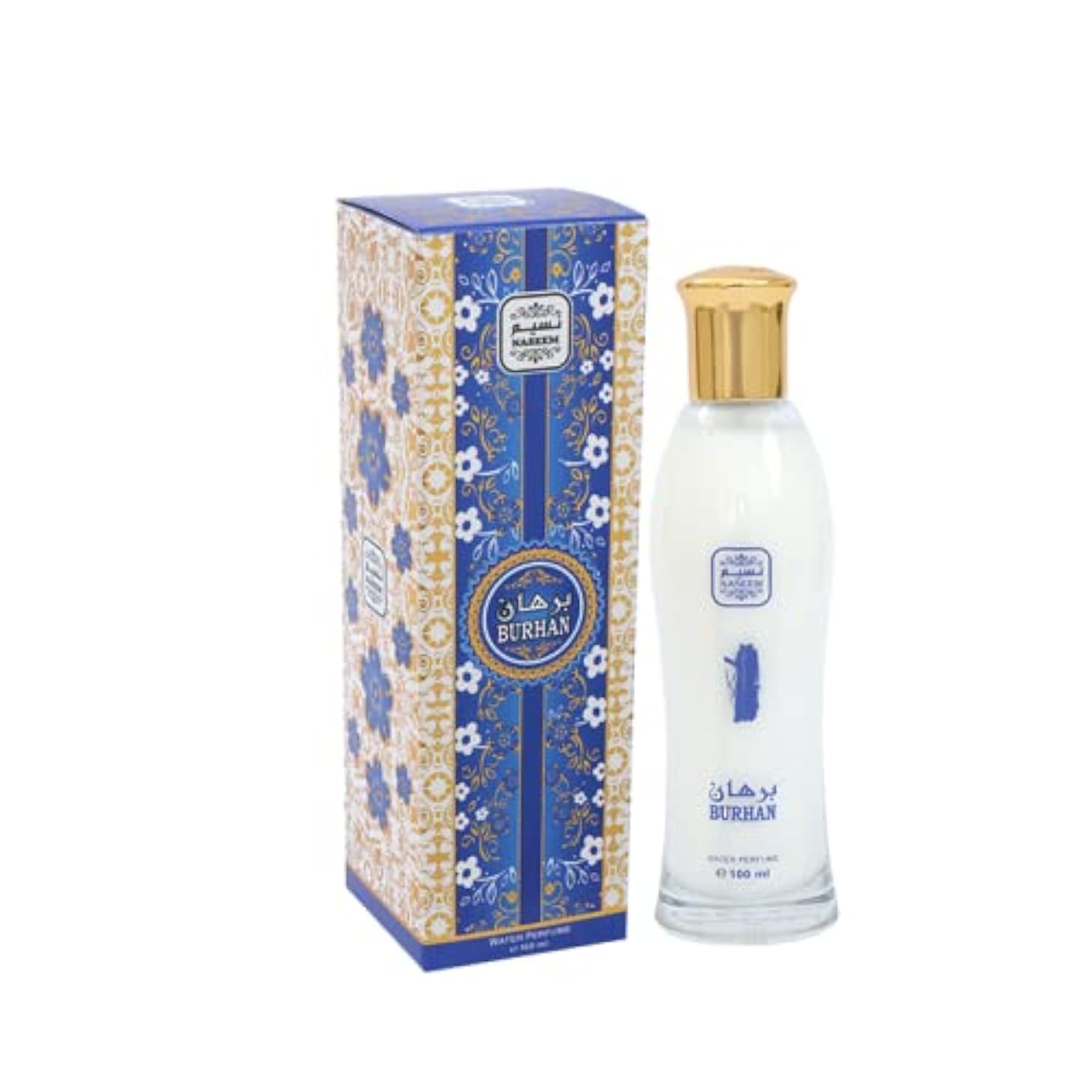 Naseem Burhan Aqua Perfume 100ml Premium Alcohol-Free Scent, Gentle on  Skin, Long-Lasting Water-Based Fragrance for Men Women, for Special