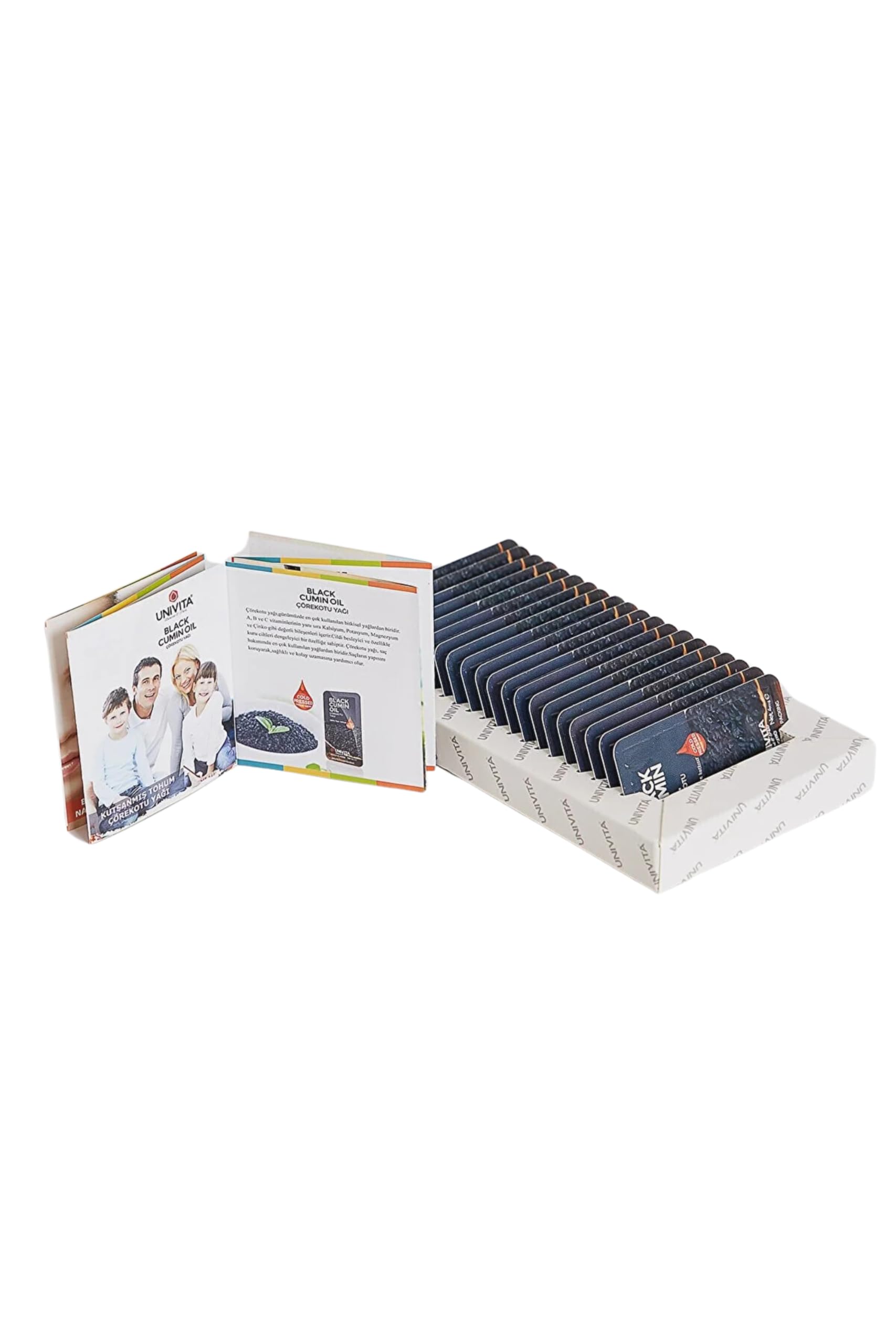 UNIVITA %100 Doğal Katkısız Çörek Otu Yağı- 20 Günlük Bakım Kürü - 80 ml (4ml x 20)