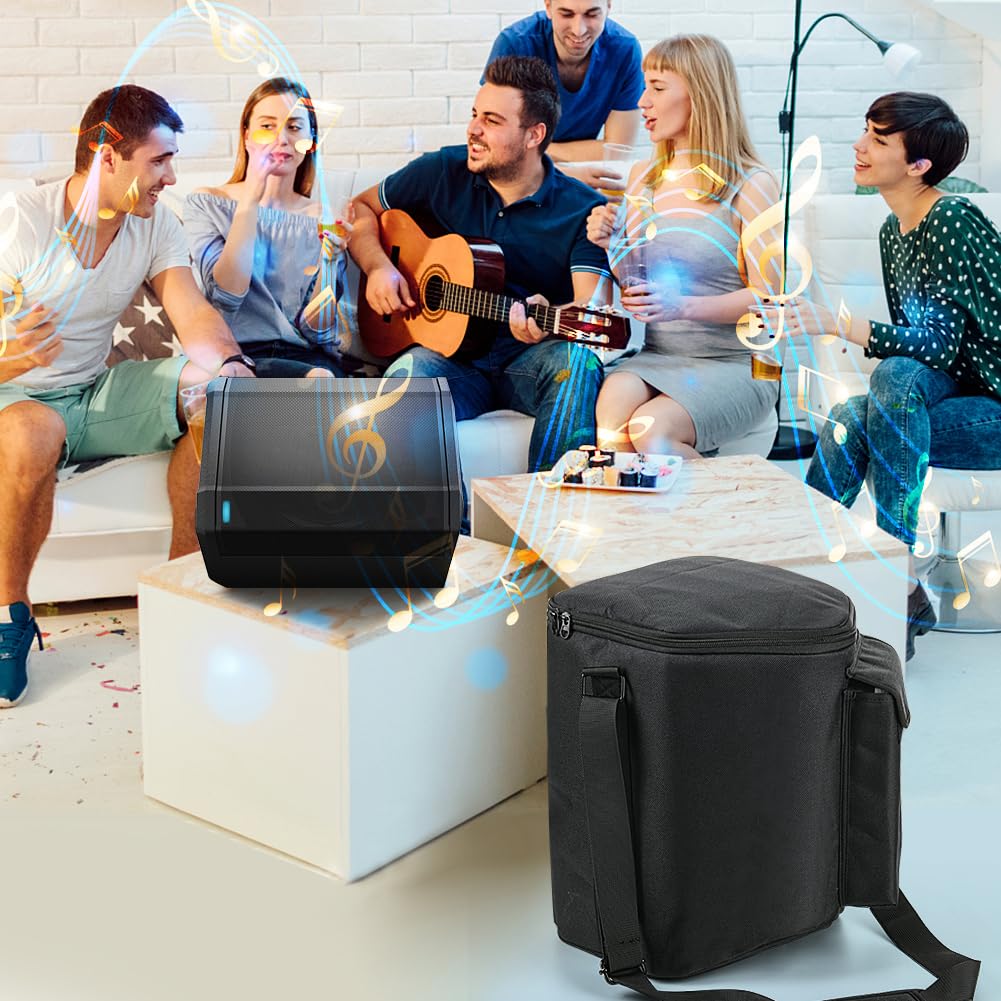 Custodia da viaggio portatile per altoparlante Bose S1 Pro/per Bose S1 Pro + altoparlante Bluetooth portatile, anti-goccia, custodia da viaggio con manico, tracolla e tasca per accessori