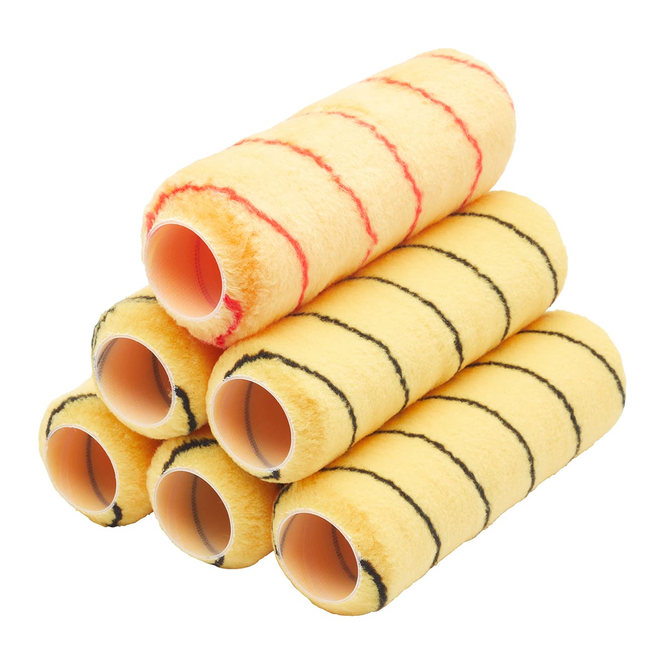 Prodec Prre023 9" X 1.75" Woven Paint Rollers 6 Pack For Emulsion And Masonry Paints 5019200111398