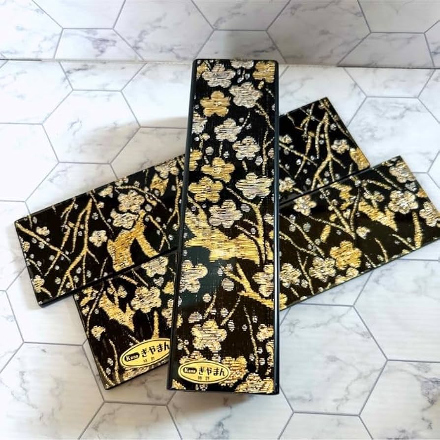 Amazon.co.jp: Kanoぎやまん ガラス工芸品 金銀 梅 花瓶 花台付