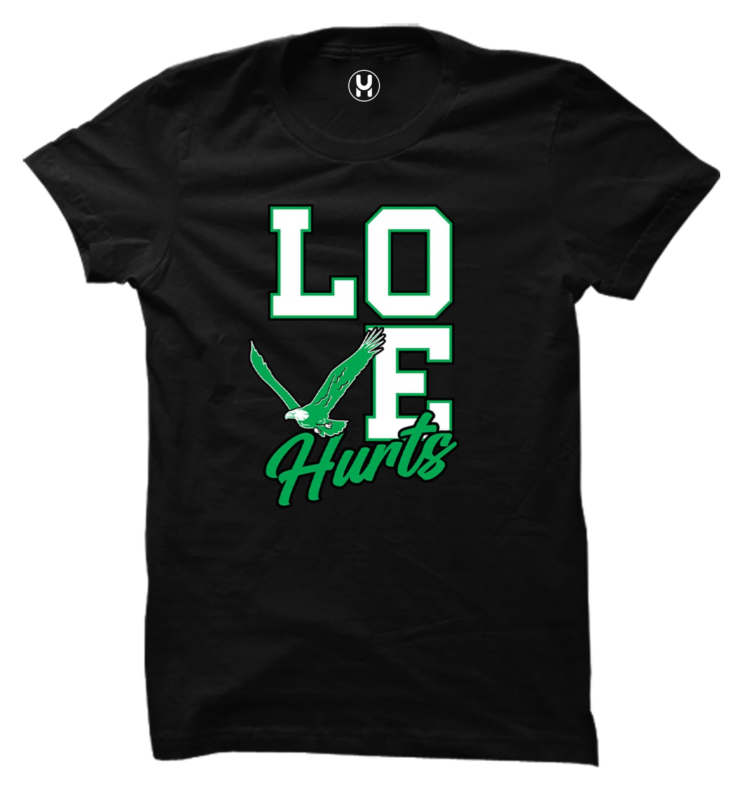 Love Hurts - Philly Sports Throwback Ladies T-Shirt
