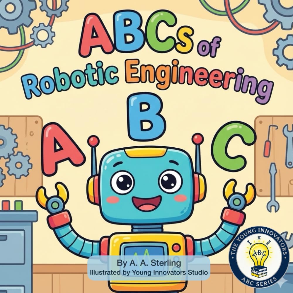 The ABCs of Robotic Engineering: A Fun STEM Alphabet Book About Robots, Coding, and Engineering for Kids Ages 5–7 (Young Innovators ABC Series)