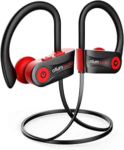 Otium Bluetooth Headphones, Wireless Headphones Running Headphones IPX7 Waterproof Earphones Sport Earbuds With Bluetooth 5.3 Chip 15 Hrs Battery,Noise Cancelling Mic Earbuds asin的图片