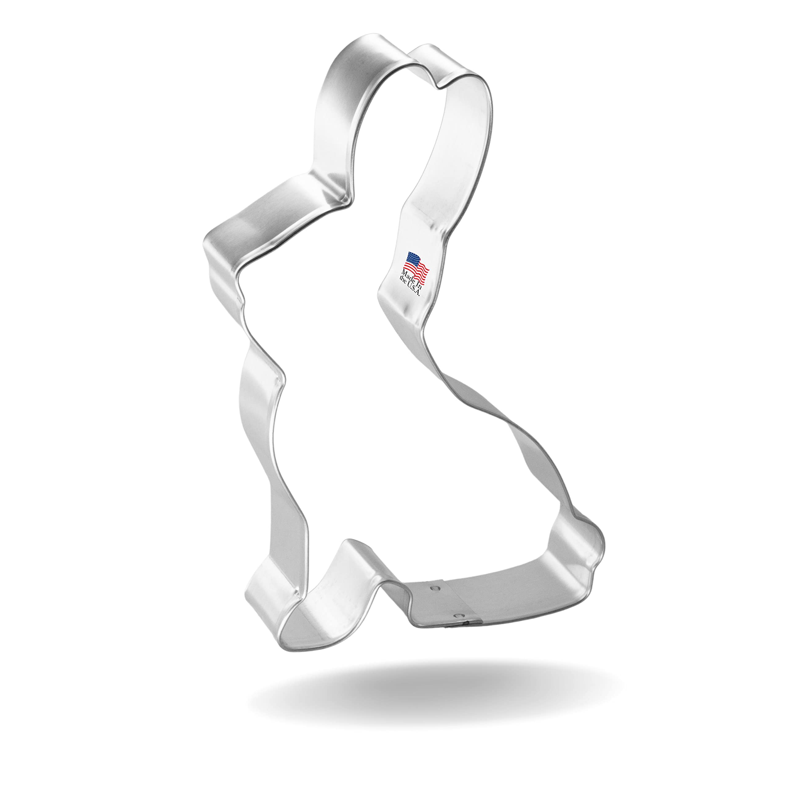 BUNNY COOKIE CUTTERS Easter Bunny Hopping Side View Rabbit Head Face And Peep Body Front Back Cookie Cutters 3 Pack