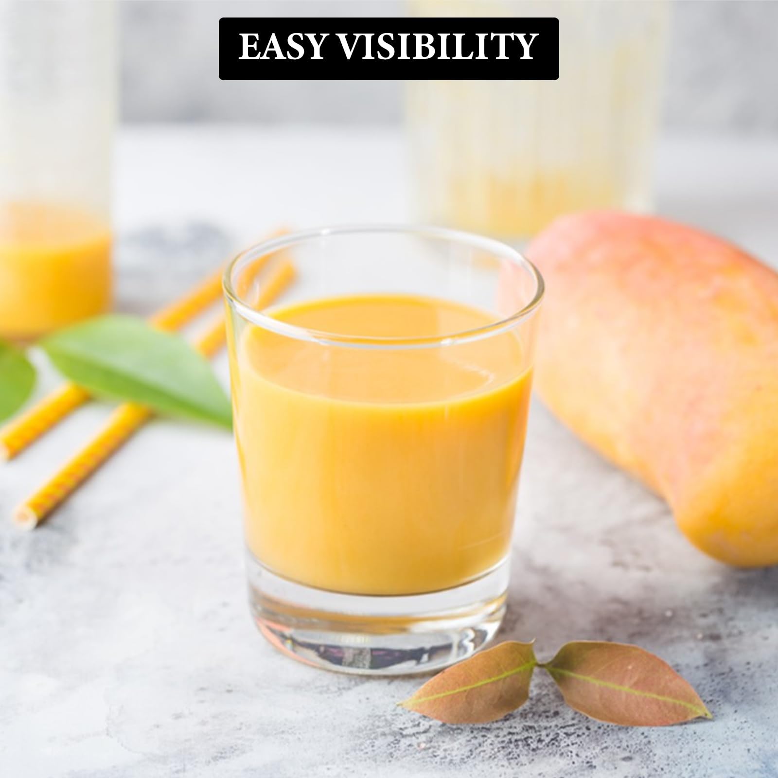 Ensemble de 36 verres à shot, verre à shot classique de 25 ml avec base épaisse, ensemble rond de tasses à shot transparentes pour cocktail, vodka, whisky