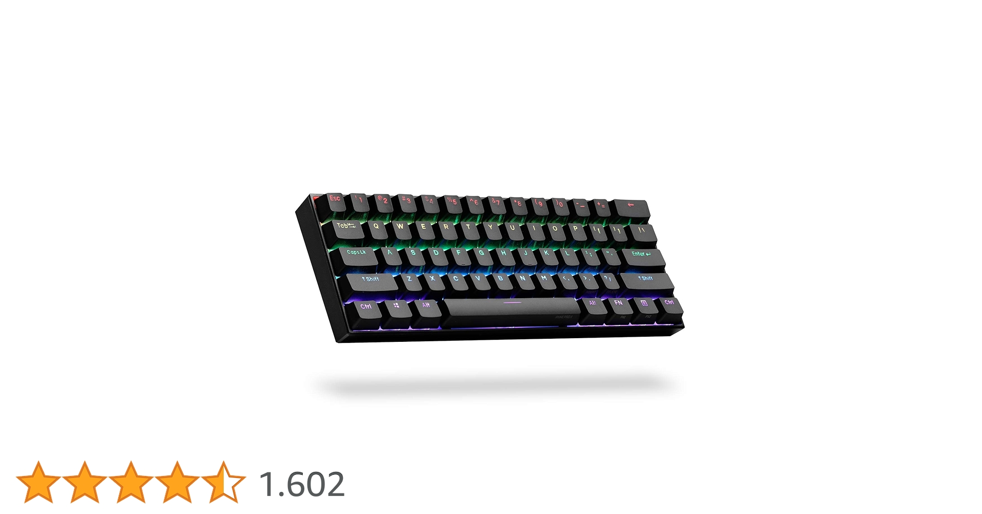 anne 　2 Teclado mecânico 60% ANNE PRO 2 com fio/sem fio (switch