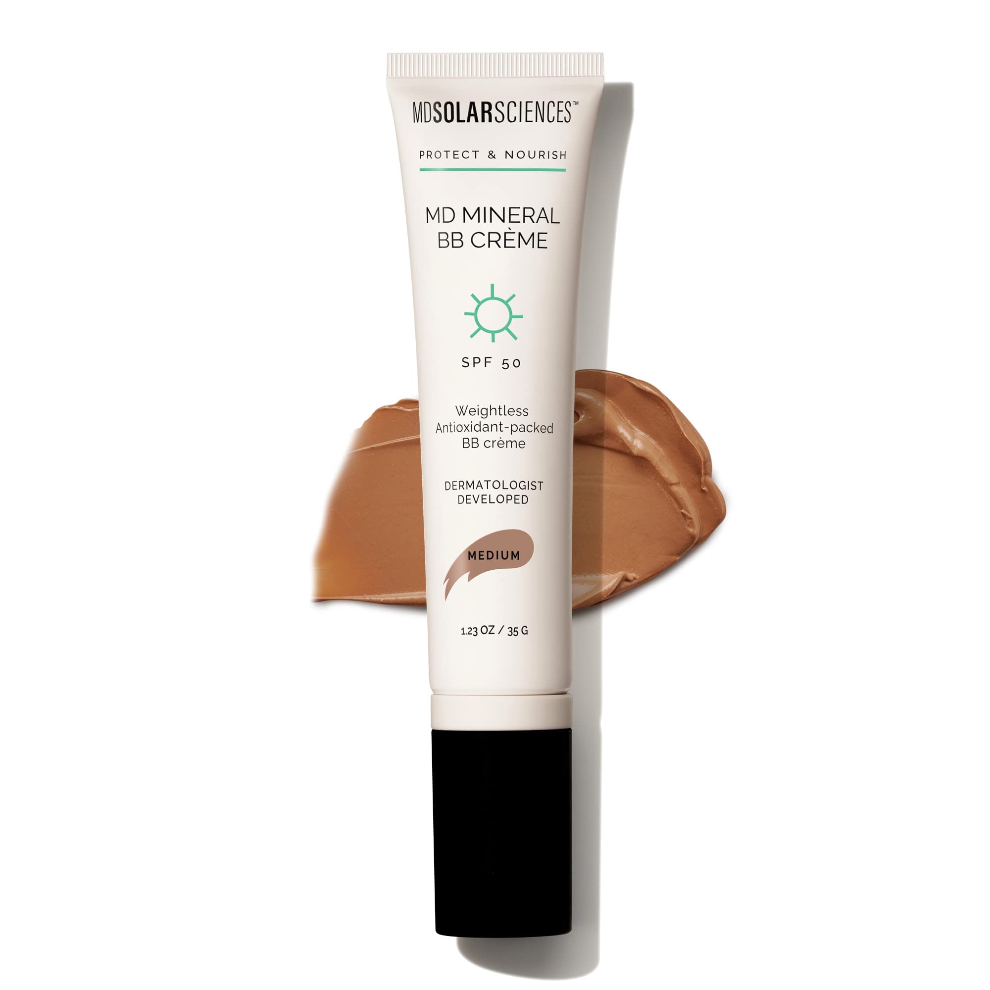 (Exp:04/28) MDSolarSciences Crème Mineral Beauty Balm SPF 50 OilFree Tinted Matte BB Crème