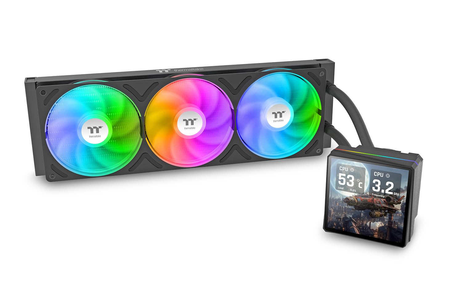 PC用ファン・クーラー Thermaltake TH360 V3 Liquid Cooler Amazon.co.jp: Thermaltake TH360 V3 Ultra ARGB Black Sync All-In