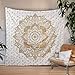 THE ART BOX Wall Tapestry for Bedroom Aesthetic Tapestry Hippie Boho Tapestry Indie Tapestry Bohemian Mandala Tapestry Cool Spiritual Trippy Large Tapestry Wall Hanging