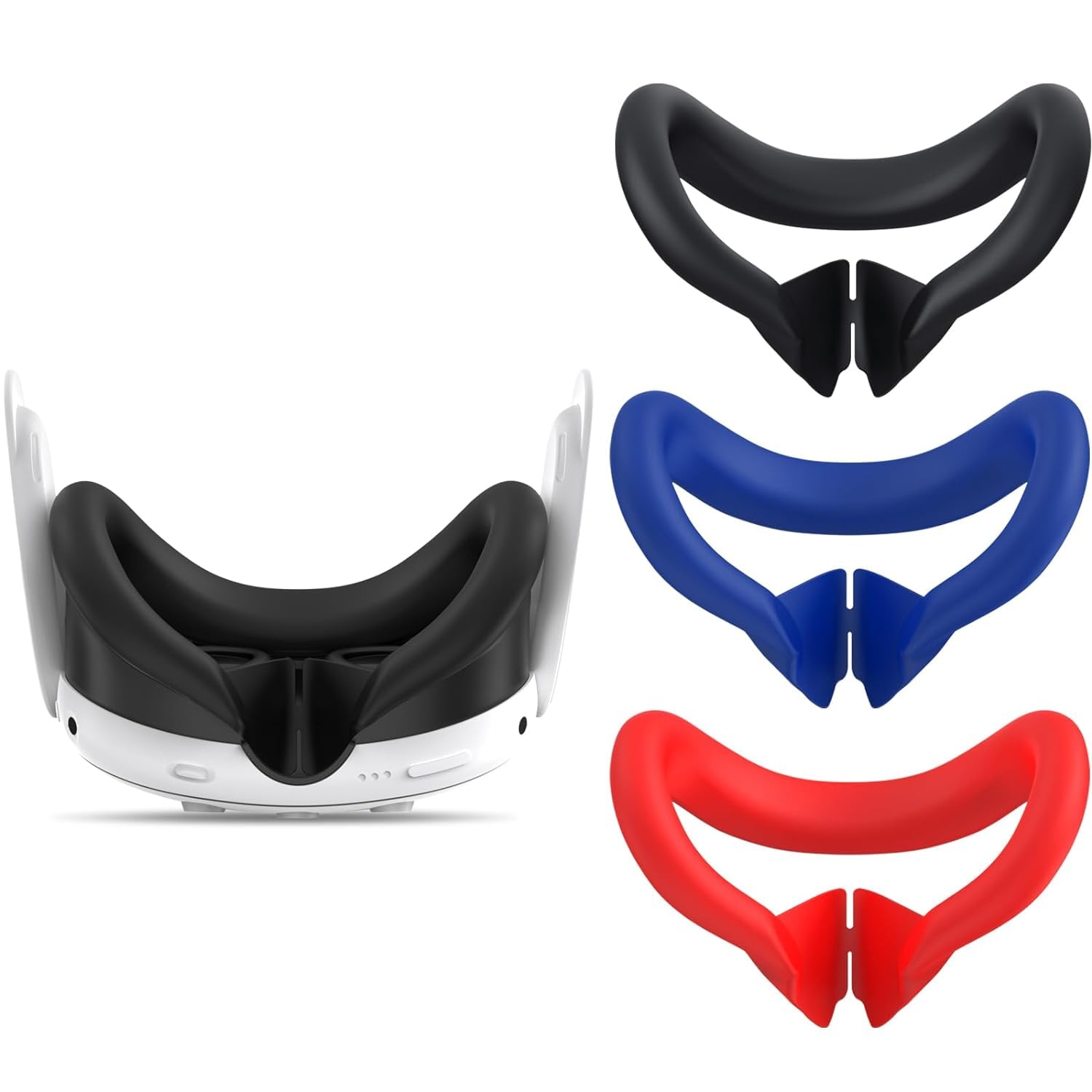 Another303 PCS VR Face Cover for Quest 3 Headset, Washable Soft Face Pad Face Cushion Compatible with Meta Oculus Quest 3 VR Face Cover Skin Accessories