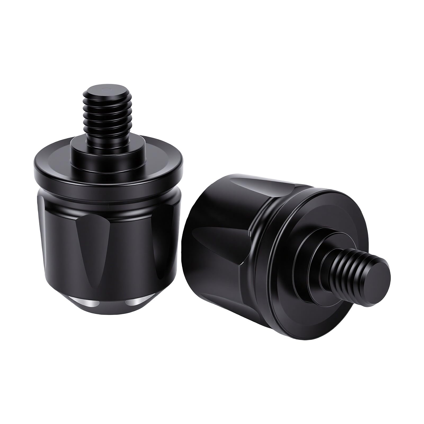 Tbest Tapones para Extremos de Manillar de Motocicleta, Tapas para Manillar Roscadas de Ajuste Al Ras con Equilibrio de Peso y Absorción de Vibraciones para F3 RT 2024-2026