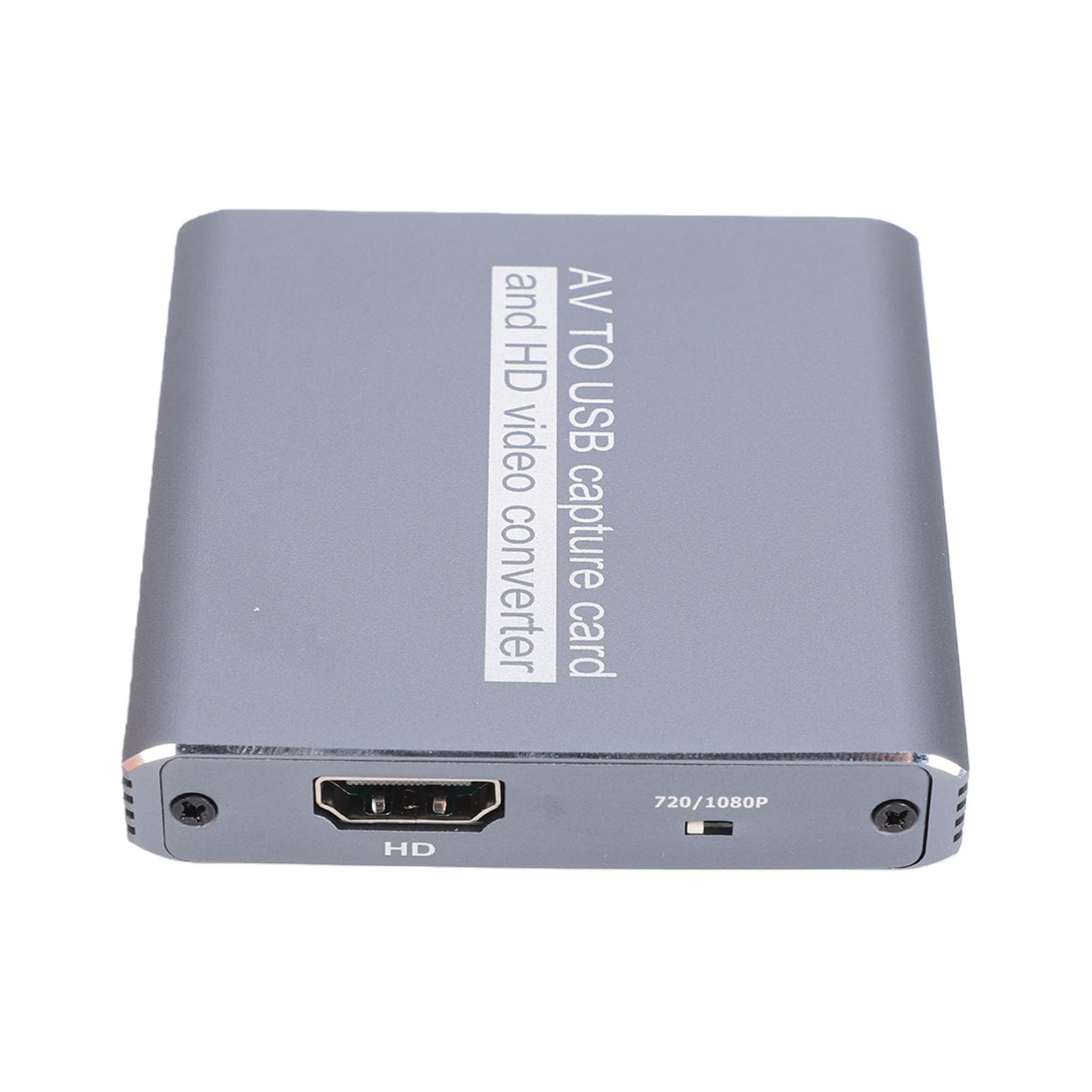 Convertitore da VHS a Digitale, Convertitore da AV a HDMI, Scheda di Acquisizione Video USB, per Videoregistratore Hi8 VHS in Digitale 1080P per PC, Vecchi Nastri in MP4