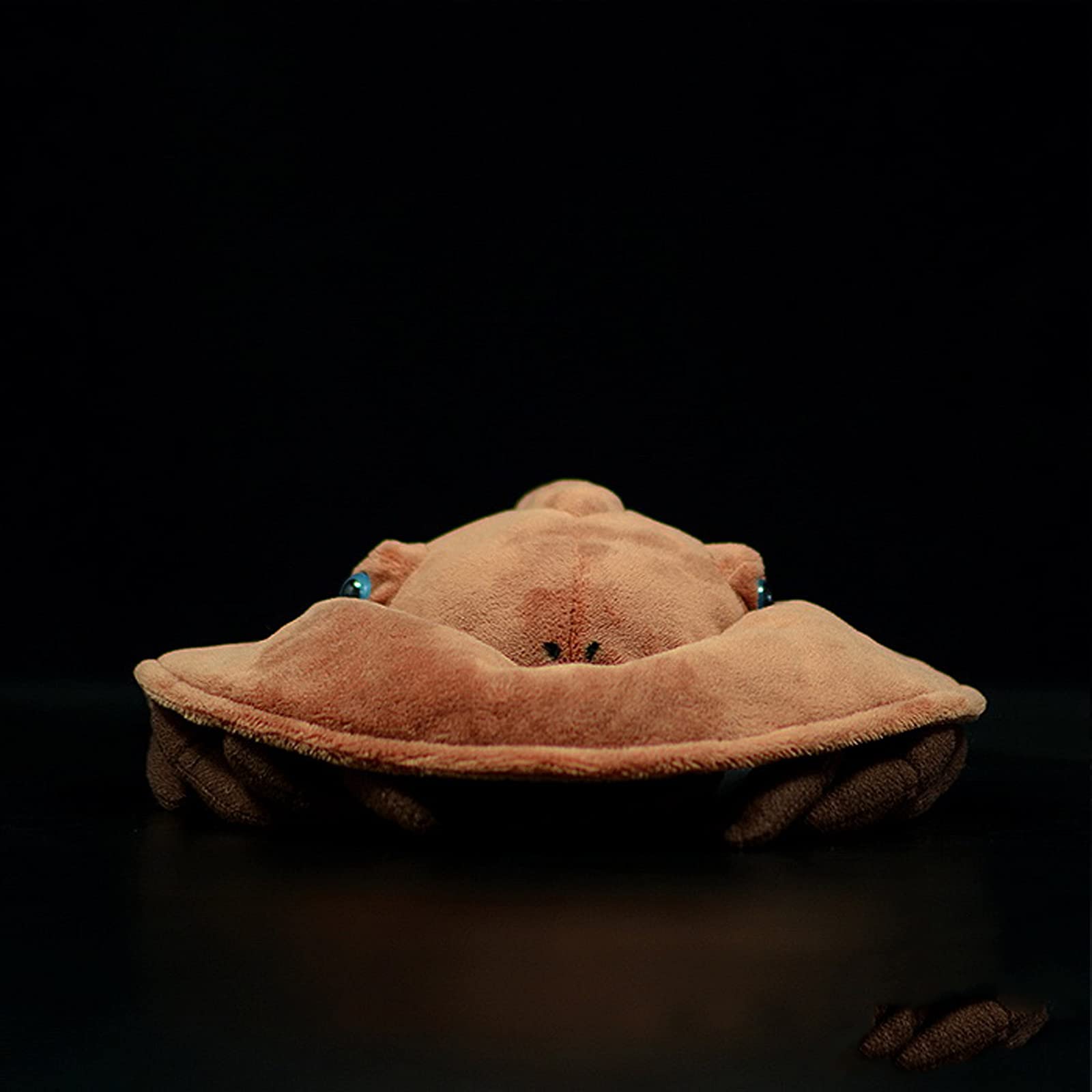 ZHONGXIN MADE Simulation Tri-Spine Horseshoe Crab Stuffed Plush Toy- Real Life Lifelike Sea Limulus Animals Tachypleus Tridentatus Fish Plushie Toys Figu Plush Dolls Gifts for Kids,18inchs