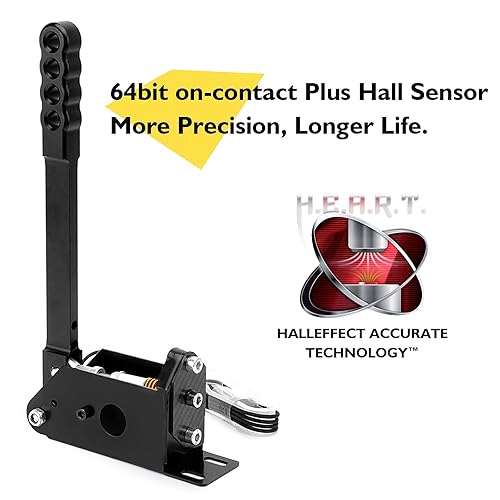 Miniatura 3 de 64 Bit USB PC Racing Sim Handbrake,Compatible with Logitech G27 G29 G920 T500 T300 Linear E Brake for Sim Racing Games DiRT Rally 24,LFS,Project