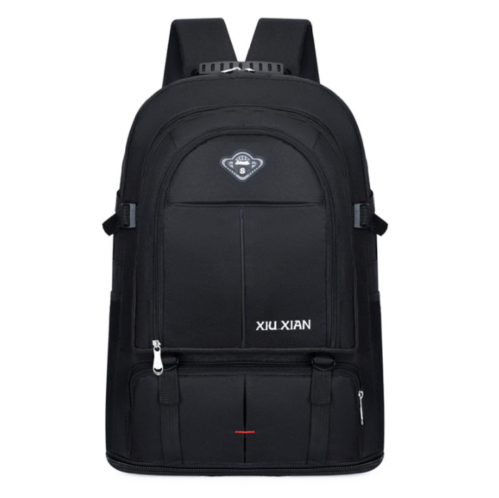 Zaino impermeabile espandibile da 70 litri da uomo Zaino da viaggio per sport all'aria aperta Borsa da scuola Borsa da alpinismo da campeggio