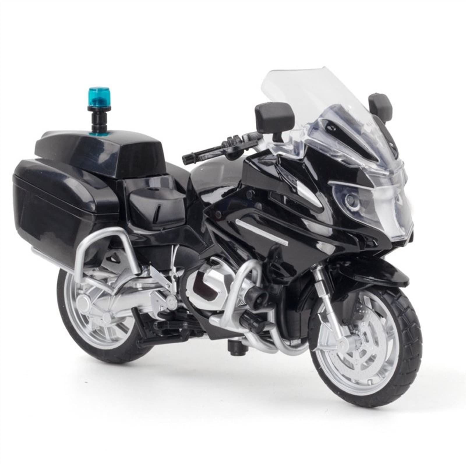 SEYXF Motorbike Toy Motorcycle Model Light & Sound Effect Diecast Toys Birthday Gift 1/12 Scale for BMW R1250 RT-P Alloy