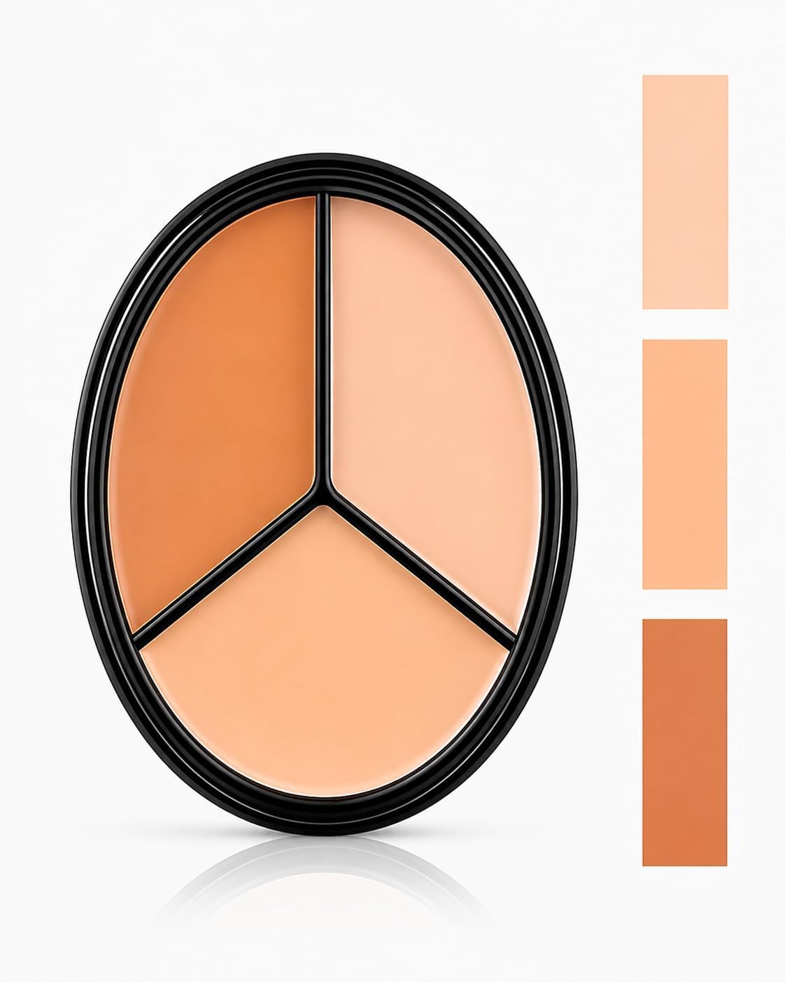 triple Palette | High-Pigmented, Full Coverage & Crease-Proof | cream for Dark Circles, Redness & Blemishes-image-49