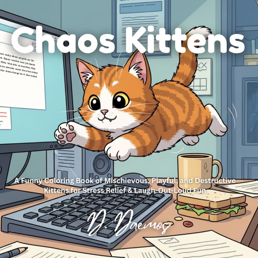 Chaos Kittens: The Ultimate Misbehaving Kitty Coloring Book