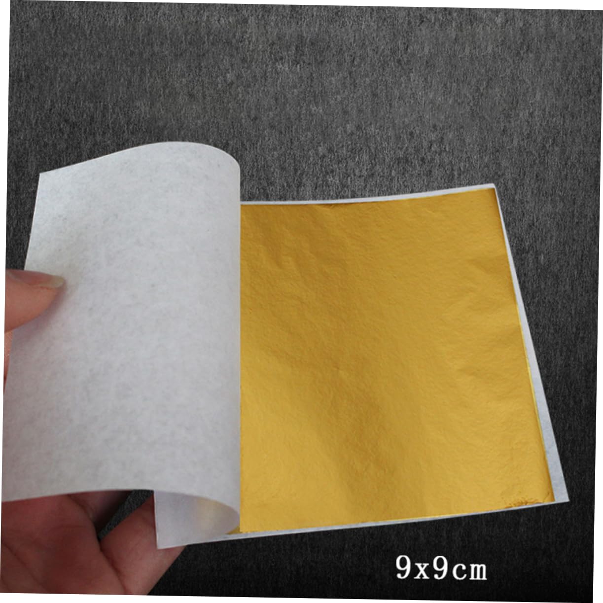 Didiseaon 2sets Metallic Foil Sheets Foil Paper for Manicure Imitation Leaf Sheet Paper Art Craft Decor 200sheets*2