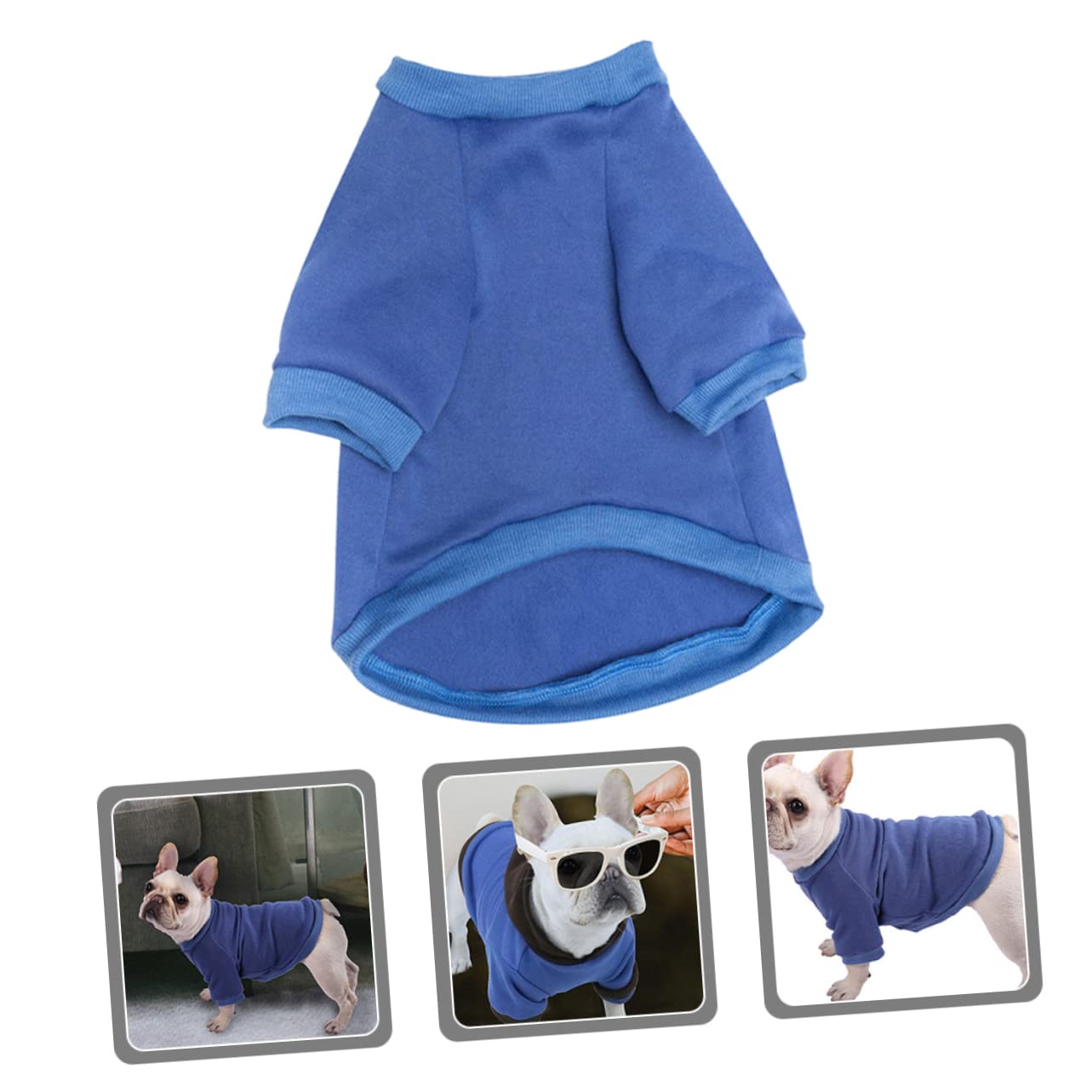 Sosoport 4stücke Winter Hundepullover Für Kleine Bis Mittelgroße Hunde Wasserabweisend Und Warm Modisches Haustier-Outfit Für Kalte Tage Für Ausflüge Und Fotos