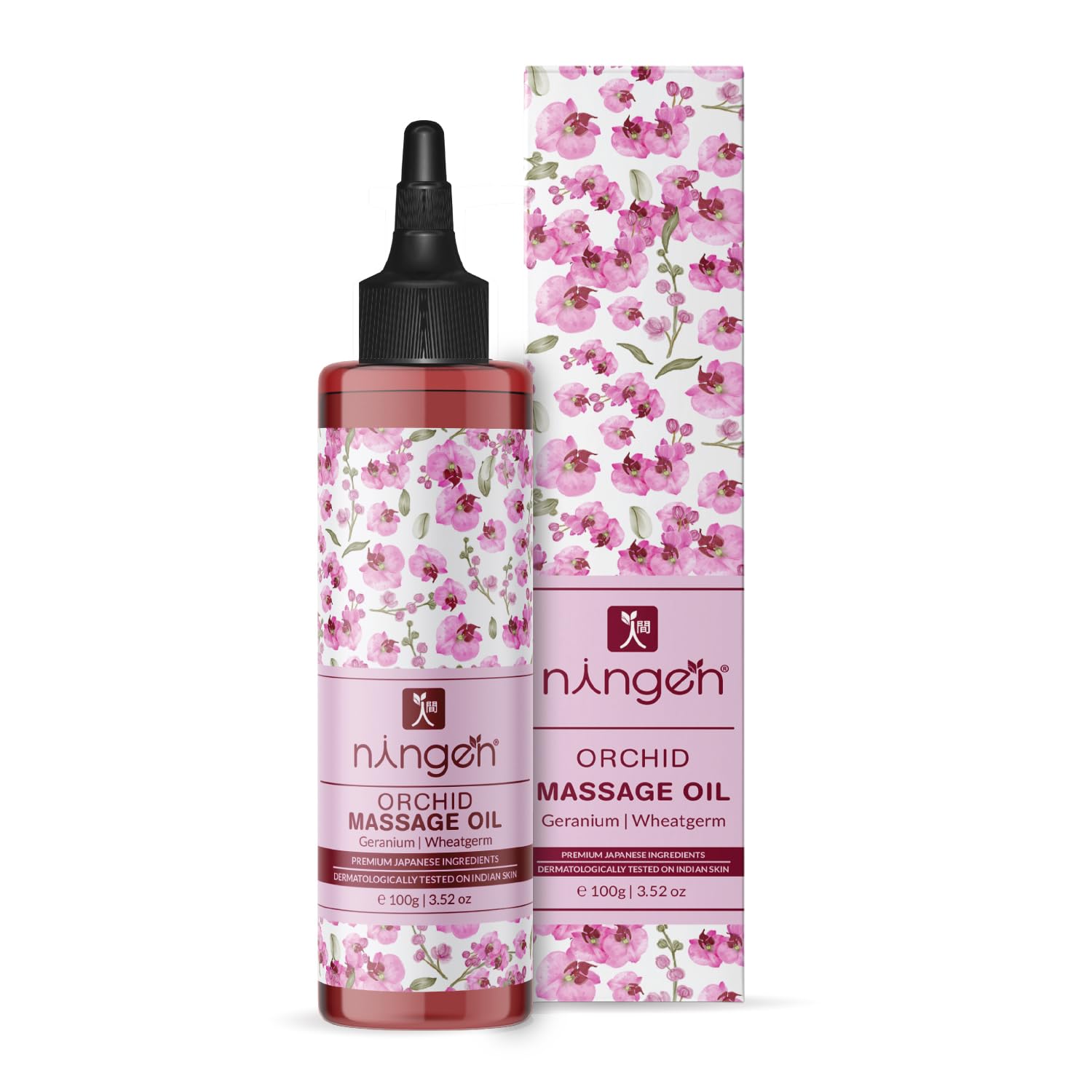 Ningen Orchid Massage Oil I Enriched with Geranium, Wheatgerm I Dermatologically Tested, Paraben Free I Relieve Stress and Restore Youth I 100g, Yellow (B09M7RBR8L) Amazon Price History, Amazon Price Tracker