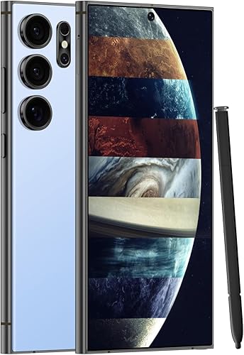 Miniatura 8 de Teléfonos celulares desbloqueados A24 Ultra Smartphone Android 13 Teléfonos 8GB+256GB6.8 "Pantalla HDDual SIM108MP+Cámara 48MP6800 mAhPluma