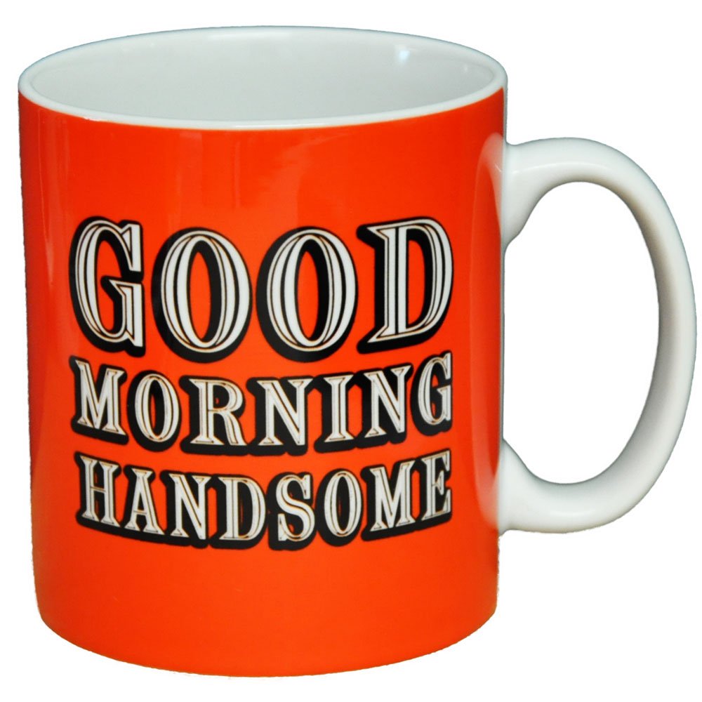 personalised4u Good Morning Handsome Ceramic Coffee Mug