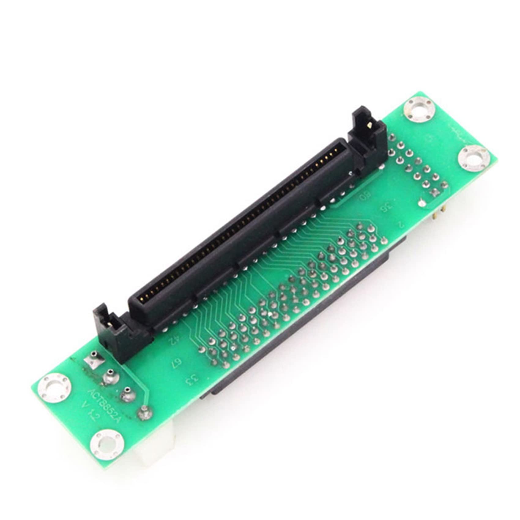 2 adaptateurs SCSI 80 broches vers 68 broches femelles Ultra SCSI II/III LVD-SE