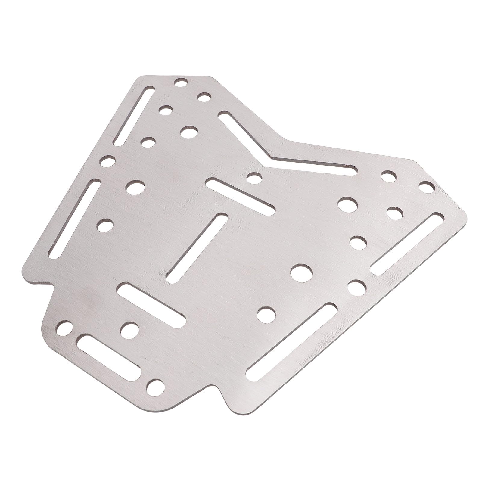 Portapacchi Posteriore per Moto, in Acciaio Inox, Portapacchi, Supporto per Bauletto, Staffa di Supporto di Ricambio per Zontes 310M 350D X310 350X 368D 368M 368D 368M per Bagagli a Moto.
