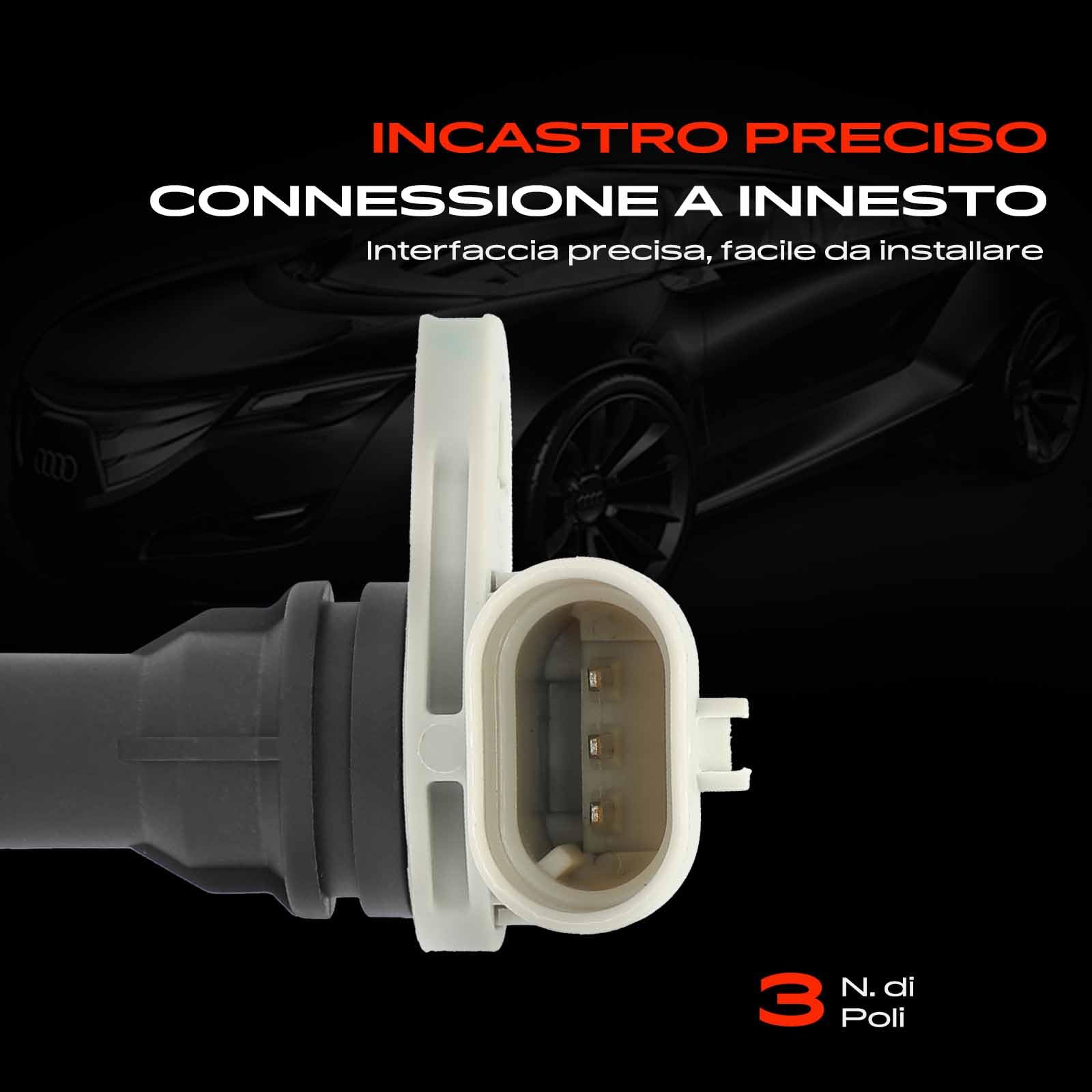 Frankberg Sensore albero a camme Sensore albero Motore 3-Poli Compatibile con Freemont 345 Combo Tour X12 159 Sportwagon 939 Cono 955 BR.A.Vo II 198 Replace# 68093400AA