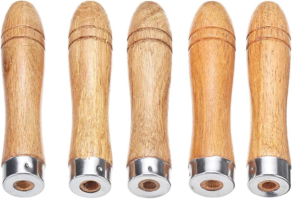 5pcs Wood Replacement Accessories Woodworking File Handle Polishing Home Rust Proof Parts Tool Jewellery Accessories,as shown