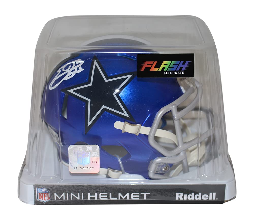 emmitt smith mini helmet Autographed Dallas Cowboys Flash Beckett : Collectibles & Fine Art Color:Retina Sear - Black Recycling motorcycle helmets? How update Take your collection of