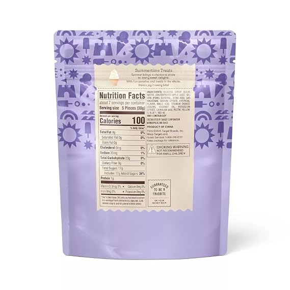 Favorite Day Peelable Ice Cream Gummy Candy - 7oz (Pack of 2)