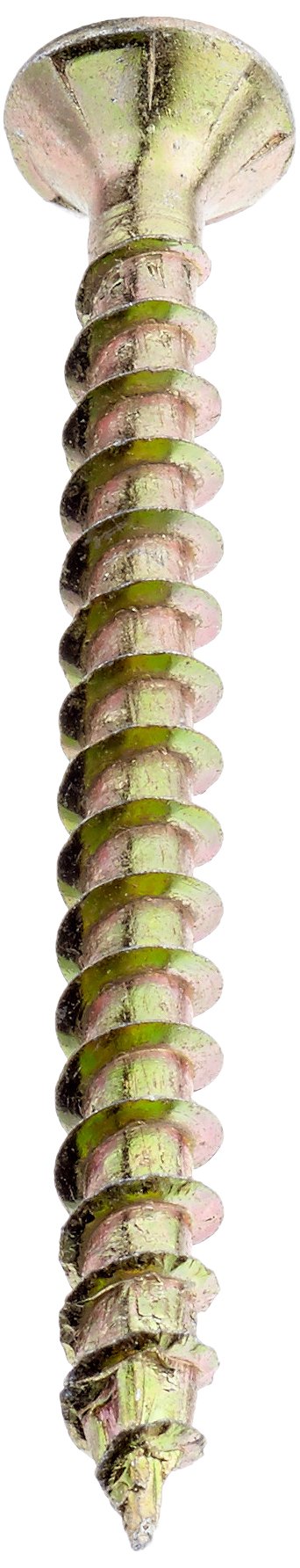 Image secondaire de Spax vis linsensenkkopf-z, 5 x 60 mm-lot de 200–métal galvanisé jaune chromé