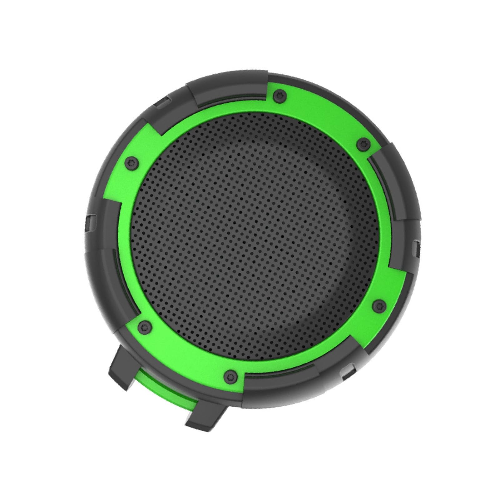 Ejoyous Enceinte Bluetooth 5.0 Portable, Support Vélo étanche IPX8 (Green)