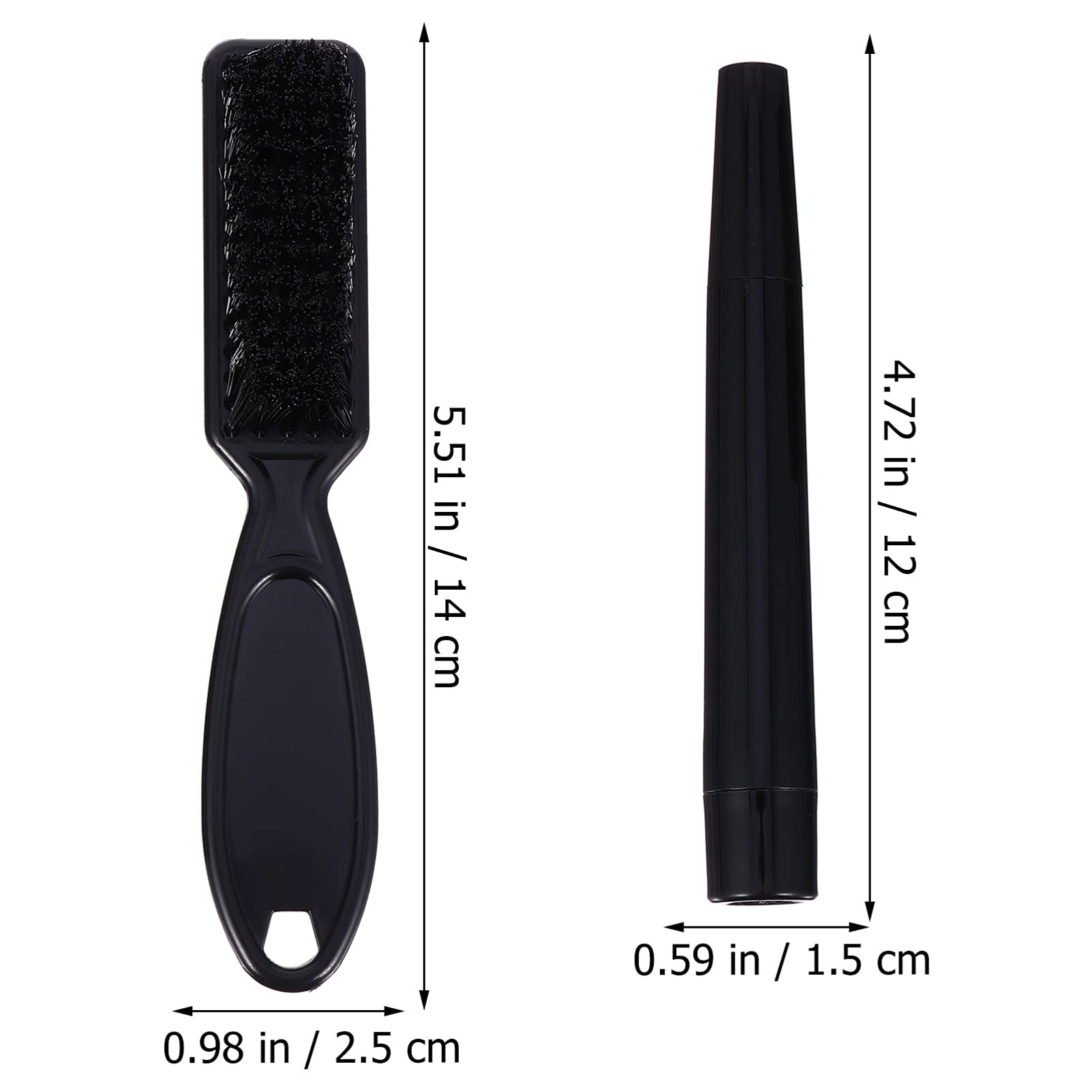 HAPINARY Beard Filler Pen Set Waterproof Brush Shaping Tool for Look No Stain or Fade