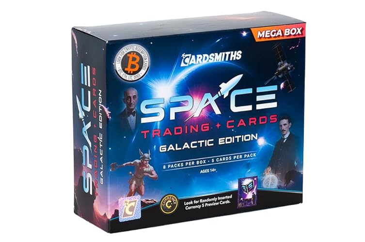 Cardsmiths Space: Galactic Edition Trading Card Mega Box - 8 Packs