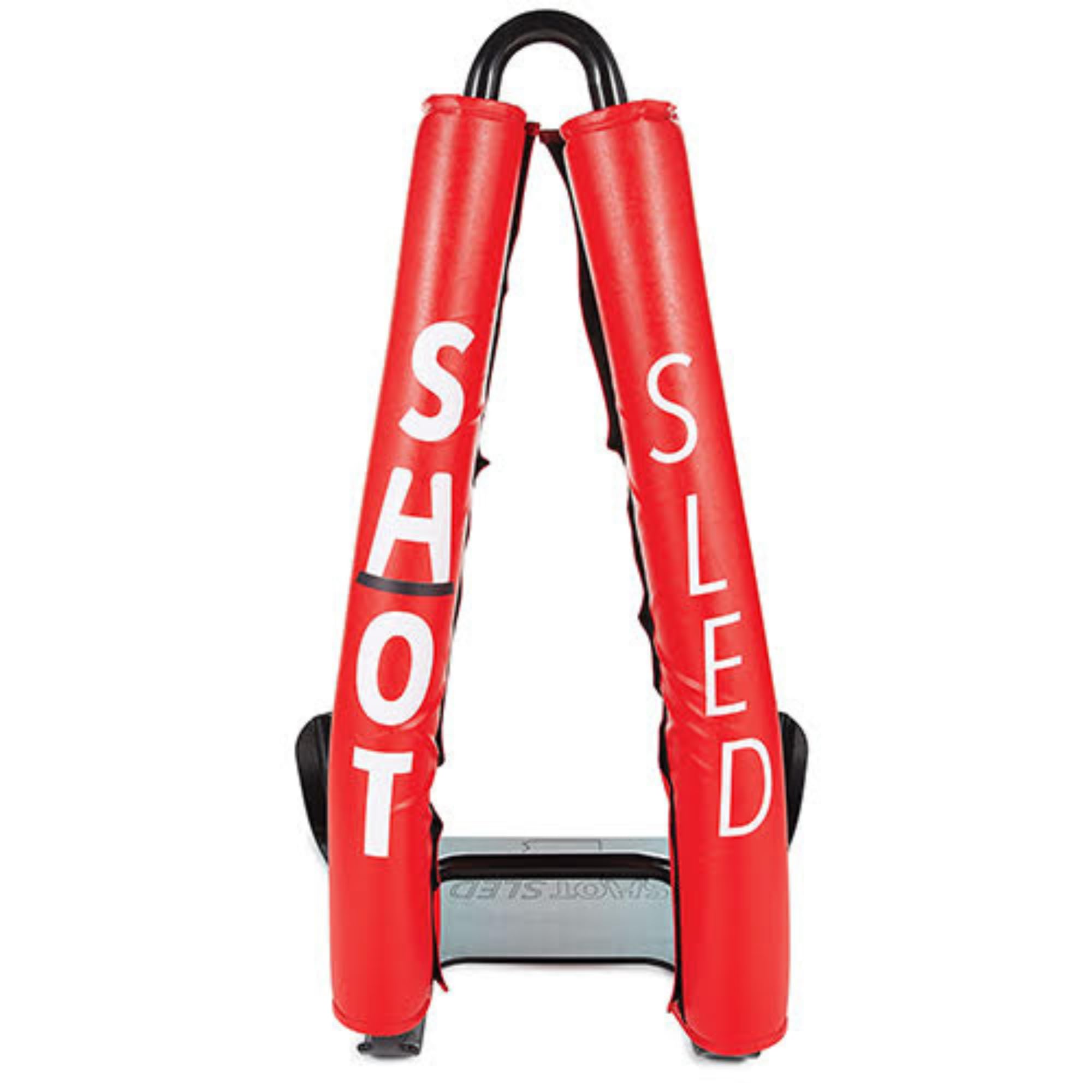 Generic ShotSled Ultimate Wrestling MMA, Football Training Tool Shot Sled Takedowns & Power | NFHS Collegiate Wrestle Practice Mat (Red)