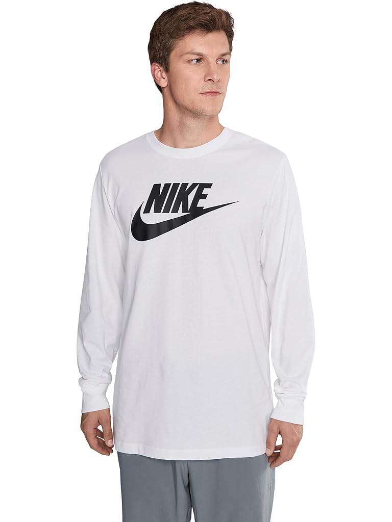 Black Nike Sportswear Long Sleeve Tee Icon Futura