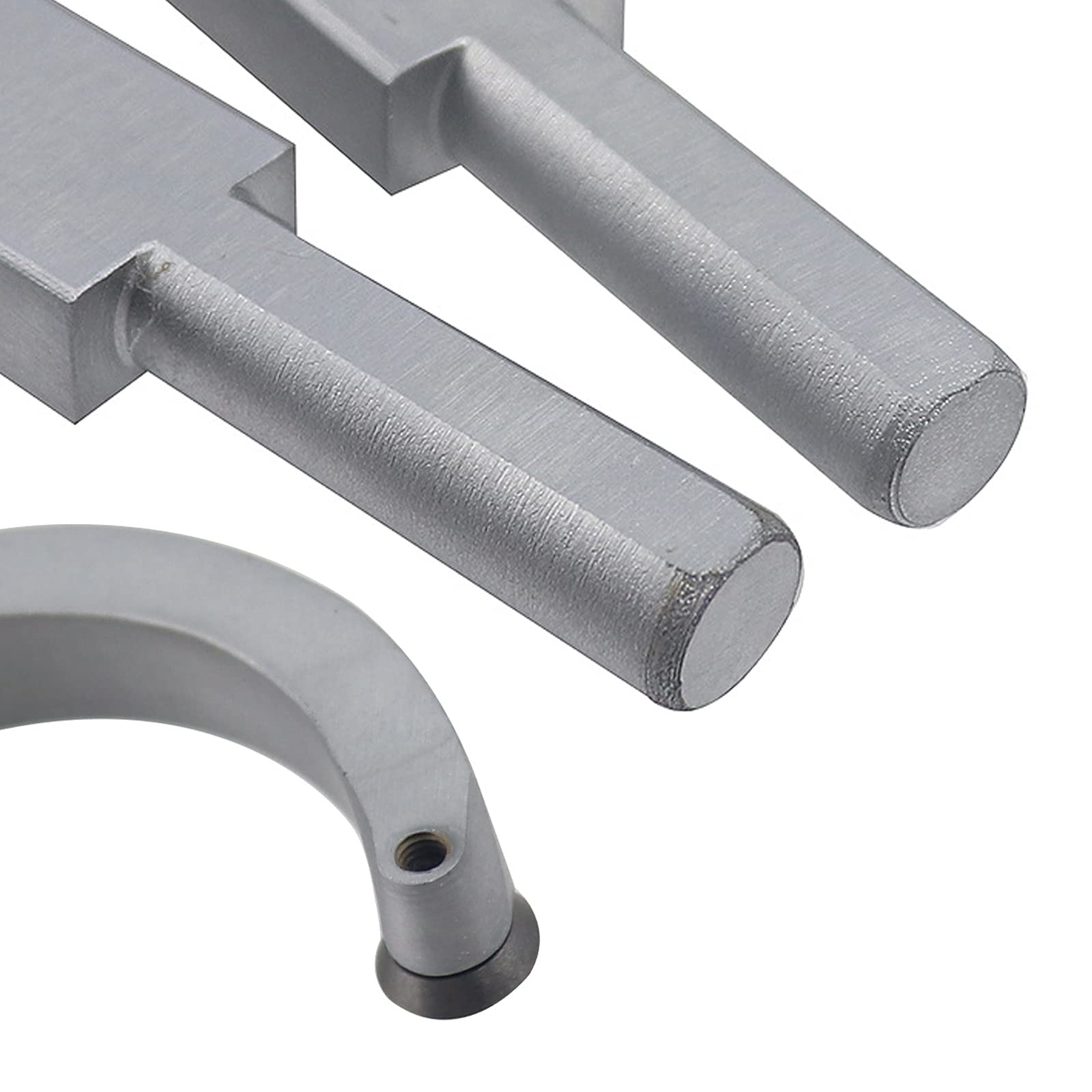 Scalpello, Utensili per Tornitura per la Lavorazione Del Legno Set Di Scalpelli per Tornio Utensili per Scavare il Collo con Inserto Rotondo in Carburo e Chiave per Hobbisti Del Legno/a/2 Set