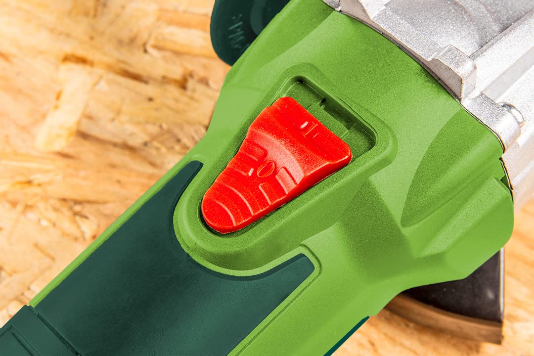 Grupa Topex 51G061 Smerigliatrice Angolare 600W, Disco da 115 x 22.2 mm, Verde Scuro Intenso