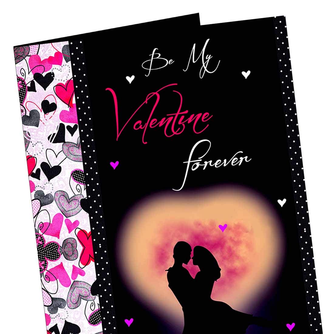 Alwaysgift Be My Valentine Forever Valentines Day Greeting Card,Valentine's Day,Pack of 1 2