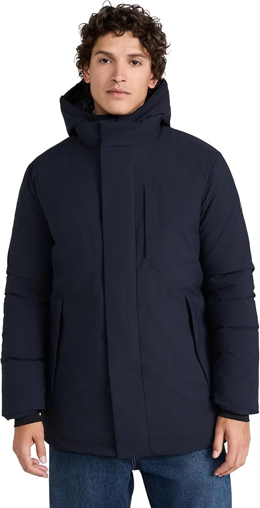 Save The Duck Men's Sesle Jacket, Blue Black, L at Amazon Men's Save The Duck Men's Sesle Jacket, Blue Black, L at Amazon Men's