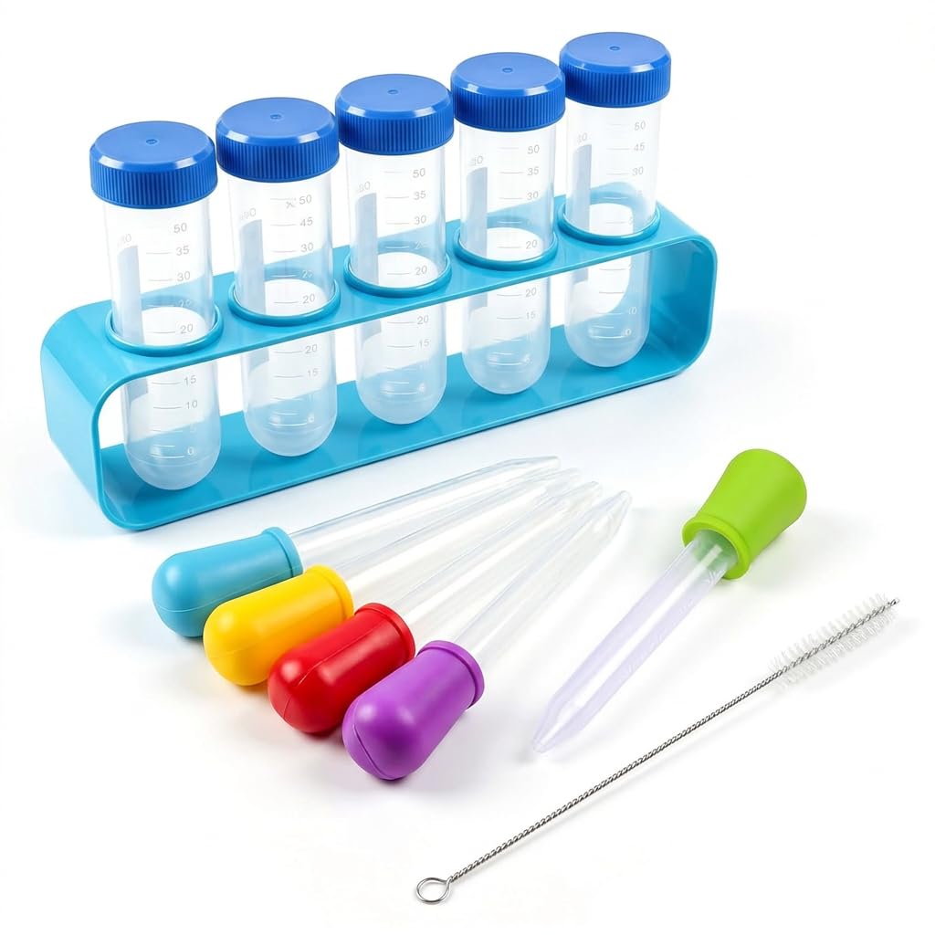 12 Pcs Potion Making Kit, Pipettes with Test Tube Rack